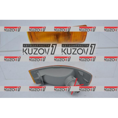 Указатель Поворота В Бампер (левый) Желтый, AVG для AUDI 90 1987-1996 - фото