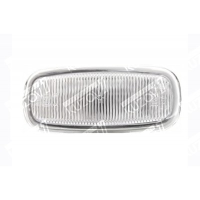 Повторитель Поворота Белый, Рифленое, DEPO для AUDI A4 (B5) 1999-2001 - фото