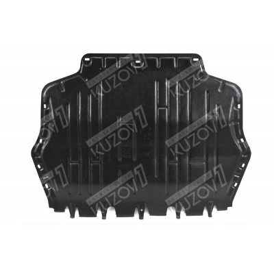 Защита двигателя (пластик) Дизель Без Отверстий, Florimex для AUDI A3 2003-2005 - фото