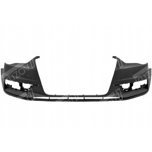 БАМПЕР ПЕРЕДНИЙ (ГРУНТОВАННЫЙ) С ОТВ. ПОД ОМЫВАТЕЛИ, БЕЗ ОТВ. ПОД ПАРКТРОНИКИ - фото