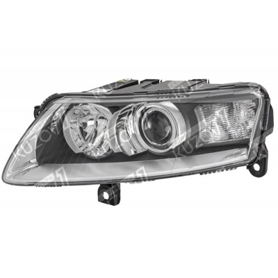 Передняя фара (левая) Xenon, TYC для AUDI A6 (C6) 2004-2008 - фото