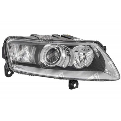 Передняя фара (правая) Xenon, TYC для AUDI A6 (C6) 2004-2008 - фото
