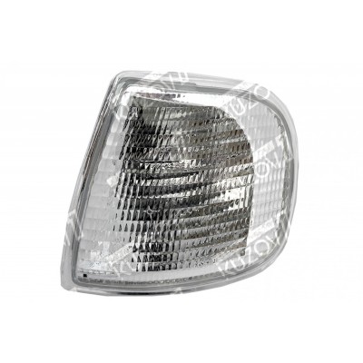 Указатель поворота (левый) Белый, AVG для AUDI 100 (C3) 1982-1991 - фото