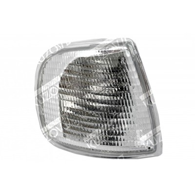 Указатель поворота (правый) Белый, TYC для AUDI 100 (C3) 1982-1991 - фото