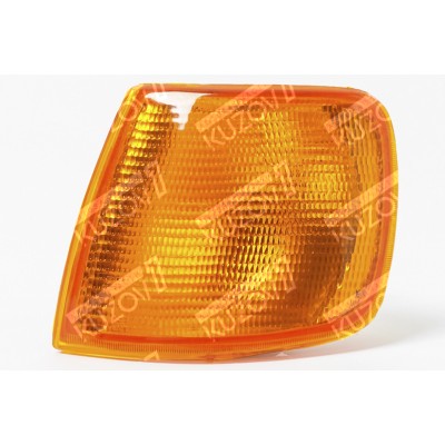 Указатель поворота (левый) Желтый, DEPO для AUDI 100 (C3) 1982-1991 - фото