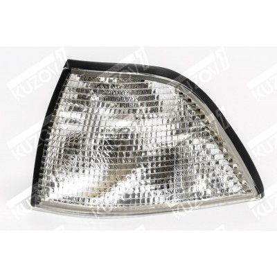 Указатель поворота (левый) Белый, DEPO для BMW 3 (E36) 1990-1996 - фото