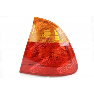 Задний фонарь (правый) Наружный, Желтый Поворот, DEPO для BMW 3 (E46) 2001-2005 - фото