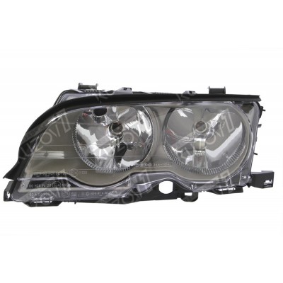 Передняя фара (левая) Хром, TYC для BMW 3 (E46) 1998-2001 - фото