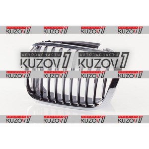 РЕШЕТКА РАДИАТОРА (ЛЕВАЯ) ХРОМ ОБОДОК + ХРОМ РЕБРА - фото