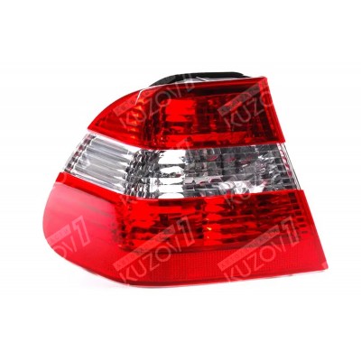 Задний фонарь (левый) наружный, Белый Поворот, TYC для BMW 3 (E46) 2001-2005 - фото