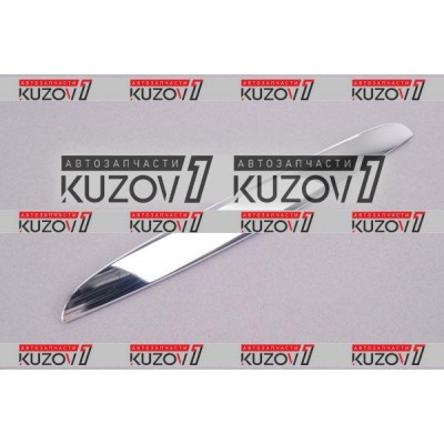 Накладка Над Решеткой Радиатора (левая) Хромированная TYG для BMW 3 (E91) 2005-2008 - фото