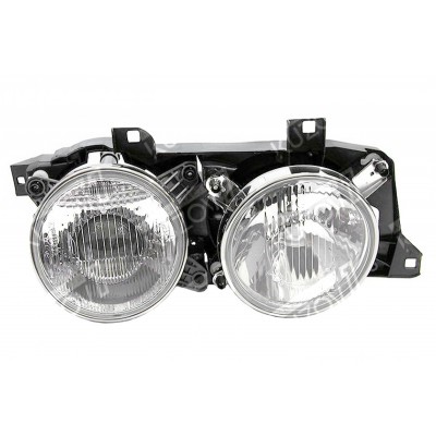 Передняя фара (правая) TYC для BMW 5 (E34) 1994-1996 - фото