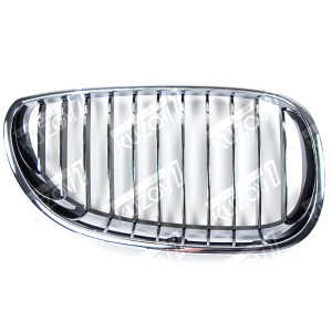 РЕШЕТКА РАДИАТОРА (ПРАВАЯ) ПОЛНОСТЬЮ ХРОМИРОВАННАЯ - фото