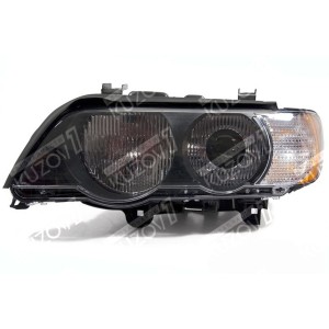 ПЕРЕДНЯЯ ФАРА (ЛЕВАЯ) C БЕЛЫМ ПОВОРОТОМ, H7/HB3, TYC - фото