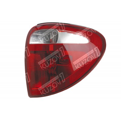 Задний фонарь (правый) На 3 Лампочки, TYC для CHRYSLER TOWN COUNTRY 2001-2004 - фото