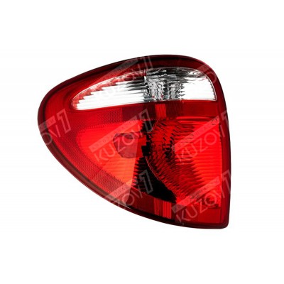 Задний фонарь (левый) На 2 Лампочки, DEPO для CHRYSLER TOWN COUNTRY 2005-2008 - фото