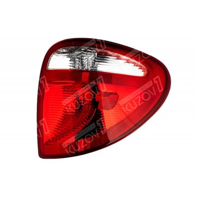 Задний фонарь (правый) На 2 Лампочки, DEPO для CHRYSLER VOYAGER 2005-2008 - фото