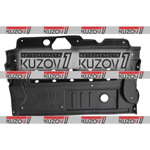 ЗАЩИТА ДВИГАТЕЛЯ ЦЕНТРАЛЬНАЯ (ПЛАСТИК) 2.5 CRD / 2.8 CRD ДИЗЕЛЬ, FLORIMEX - фото