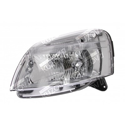 Передняя фара (левая) DEPO для PEUGEOT PARTNER 2002-2008 - фото