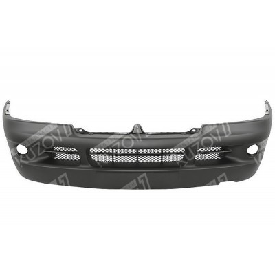 Бампер передний (серый) EUROBUMP для CITROEN JUMPER 2002-2006 - фото