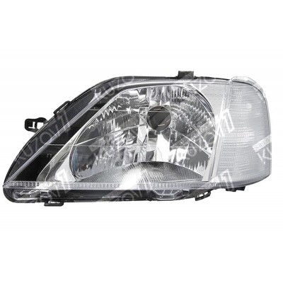 Передняя фара (левая) AVG для DACIA LOGAN 2004-2009 - фото