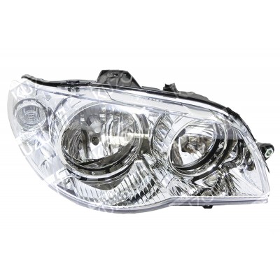 Передняя фара (правая) Хром, TYC для FIAT ALBEA 2006-2012 - фото