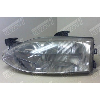 Передняя фара (левая) Рифленое, DEPO для FIAT PALIO 1996-2001 - фото