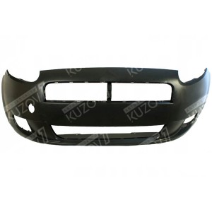 БАМПЕР ПЕРЕДНИЙ (ЧЕРНЫЙ)  С ОТВ. ДЛЯ ПРОТИВОТУМАНОК, ТУРЦИЯ - фото