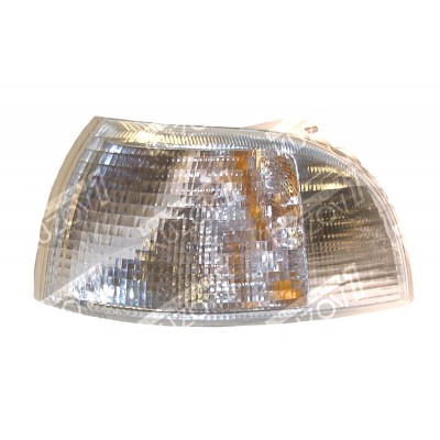 Указатель поворота (левый) Белый, DEPO для FIAT PUNTO 1993-1999 - фото