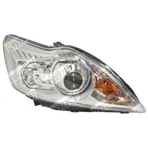 ПЕРЕДНЯЯ ФАРА (ПРАВАЯ) ЛИНЗОВАЯ, ХРОМ, TYC - фото