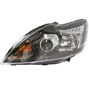 ПЕРЕДНЯЯ ФАРА (ЛЕВАЯ) XENON, ТЕМНАЯ С ХРОМ УГОЛКОМ, TYC - фото