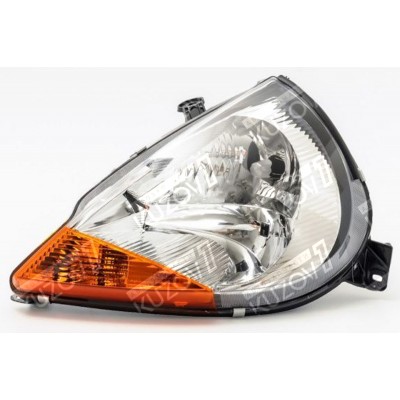 Передняя фара (левая) Желтый Поворот, DEPO для FORD KA 1996-2008 - фото