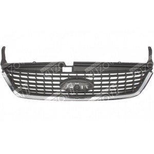 РЕШЕТКА РАДИАТОРА (ЧЕРНАЯ, С ХРОМ ОБОДКОМ) - фото