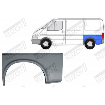 Крыло Заднее (левое) Potrykus для FORD TRANSIT 1994-2000 - фото