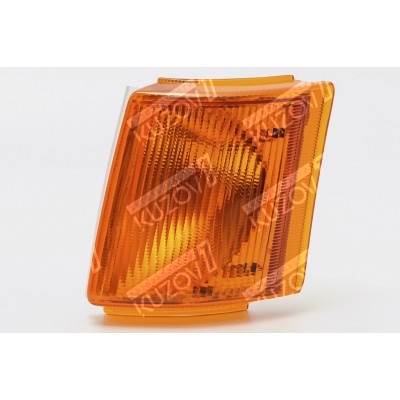Указатель поворота (левый) Желтый, DEPO для FORD TRANSIT 1986-1991 - фото