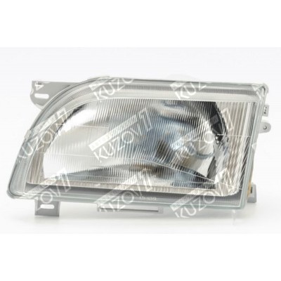 Передняя фара (левая) Стеклянная, AVG для FORD TRANSIT 1991-1994 - фото