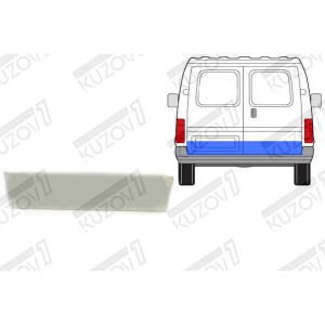 ДВЕРЬ ЗАДНЯЯ ПРАВАЯ (РАСПАШНАЯ) НИЖНЯЯ НАРУЖНАЯ ЧАСТЬ, ОРИГИНАЛ, 0.8 ММ, ПОЛЬША - фото