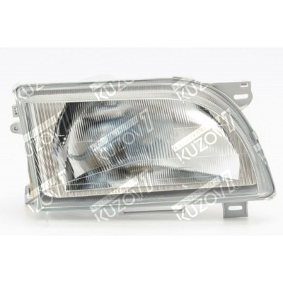 Передняя фара (правая) Стеклянная, AVG для FORD TRANSIT 1991-1994 - фото