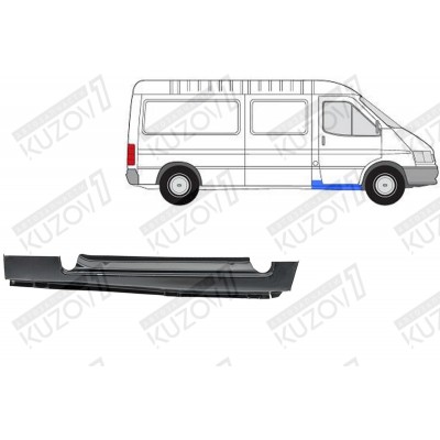 Порог (правый) POLCAR для FORD TRANSIT 1991-1994 - фото