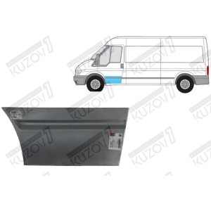 ДВЕРЬ ПЕРЕДНЯЯ (ЛЕВАЯ) НИЖНЯЯ НАРУЖНАЯ ЧАСТЬ, ОРИГИНАЛ, 1.0 ММ, ДАНИЯ - фото