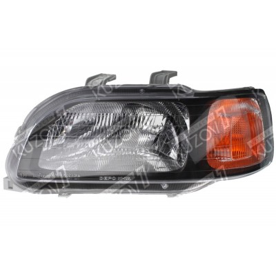 Передняя фара (левая) England-Type, DEPO для HONDA CIVIC 1995-1998 - фото