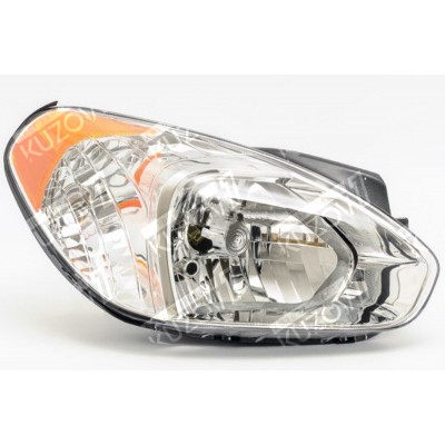 Передняя фара (правая) DEPO для HYUNDAI ACCENT 2005-2010 - фото