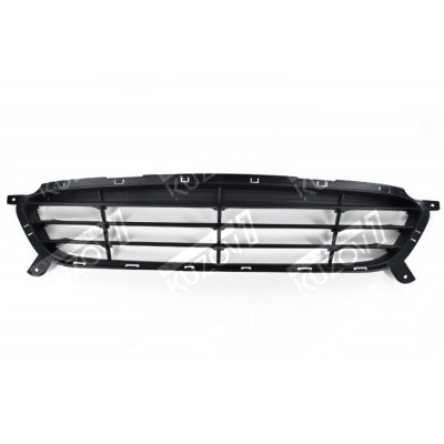 Решетка в бампер (центральная) TYG для HYUNDAI SOLARIS 2010-2013 - фото