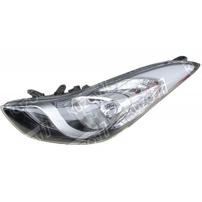 Передняя фара (левая) 2014-2015 AVG для HYUNDAI ELANTRA 2010-2015 - фото