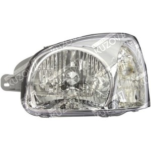 ПЕРЕДНЯЯ ФАРА (ЛЕВАЯ) ХРОМ КОРПУС, РУЧНАЯ, DEPO