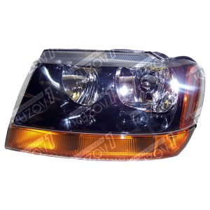 ПЕРЕДНЯЯ ФАРА (ЛЕВАЯ) USA-TYPE, LAREDO-ТЕМНАЯ, 1998-2001, DEPO