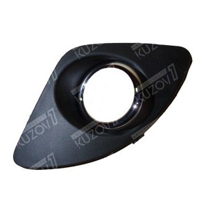 РЕШЕТКА В БАМПЕР (ЛЕВАЯ) С ОТВ. ПОД ПРОТИВОТУМАНКУ