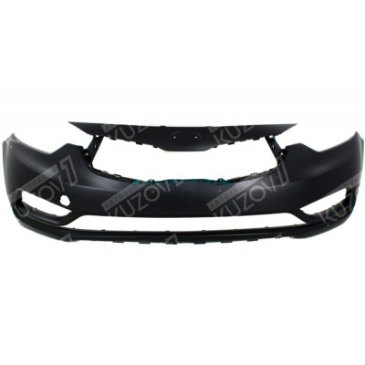 Бампер передний (черный) TYG для KIA CERATO 2013-2016 - фото