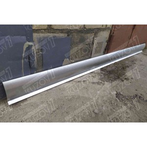 ПОРОГ (ПРАВЫЙ) РЕМКОМПЛЕКТ, НАРУЖНАЯ ЧАСТЬ, ОЦИНКОВКА 1.1 ММ, БЕЛАРУСЬ - фото