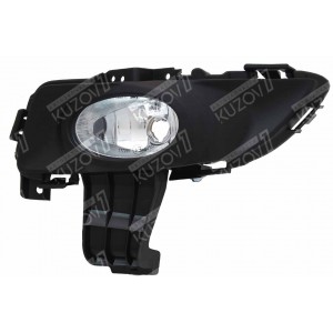 ПРОТИВОТУМАННАЯ ФАРА (ЛЕВАЯ) EURO-TYPE, ПОД ОБЫЧНЫЙ БАМПЕР, С РАМКОЙ, DEPO - фото